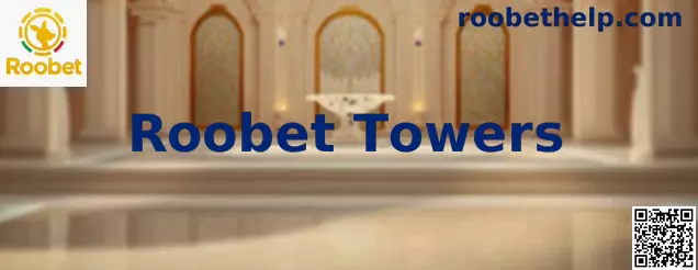 Ejemplo visual del juego Roobet Towers