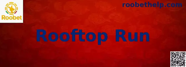 Escenario de juego Rooftop Run con parkour urbano