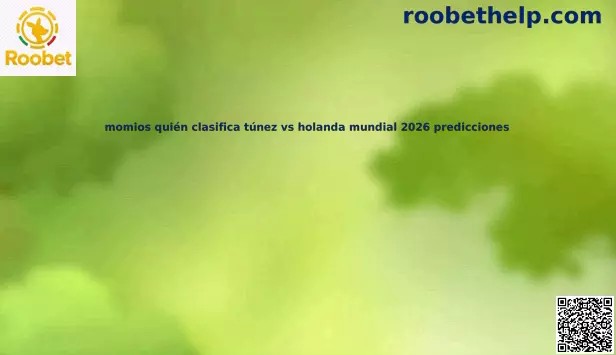 Túnez vs Holanda Mundial 2026